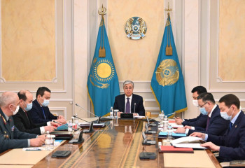 Президент Қауіпсіздік Кеңесінің кезекті отырысын өткізді