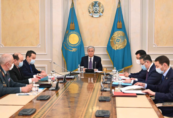 Глава государства провел заседание Совета Безопасности