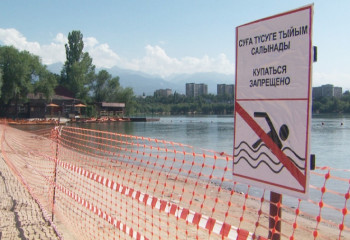 Очистку озера Сайран планируют провести в феврале