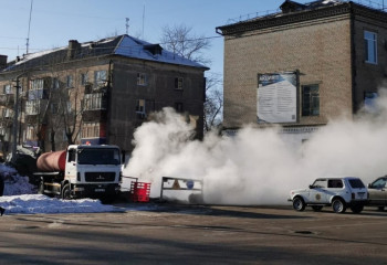 Прорыв теплотрассы в Рудном: без тепла остались многоэтажки и частный сектор