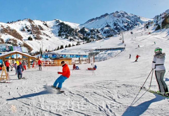 Еліміздегі тау-шаңғы курорттарына келген туристер саны өсті