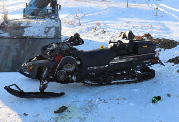 Ақтөбеде бір топ адамды қарда жүретін көлік қағып кетті