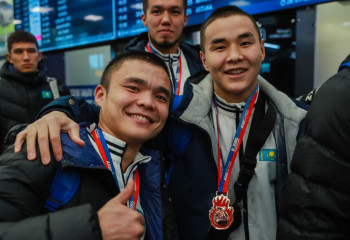 Азия чемпиондары мен жүлдегерлері елге оралды