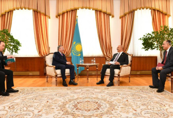 Kazakh FM meets with Ambassador of Sultanate of Oman