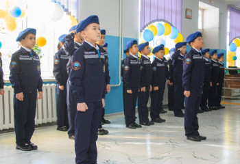 Жетісу облысында Жас құтқарушылардың кадет сыныбы ашылды
