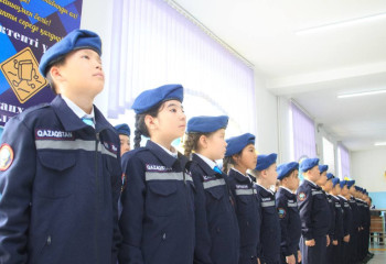 Кадетский класс юных спасателей Жетісу