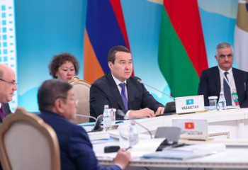 Алматыда Еуразиялық үкіметаралық кеңестің шағын құрамдағы отырысы басталды