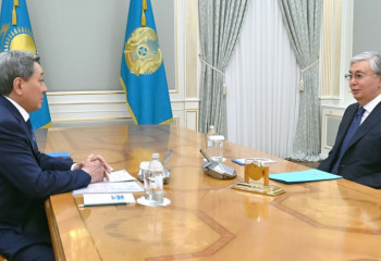 Tokayev meets with Veterans Organization Chairman