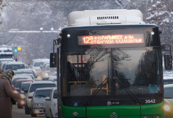 Схемы движения автобусов изменят в Алматы из-за съемок фильма