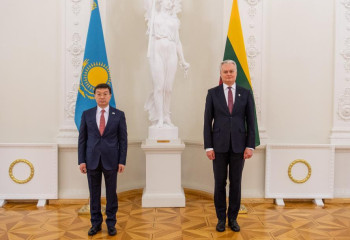 Литва президенті Қасым-Жомарт Тоқаевты Вильнюске ресми сапармен келуге шақырды