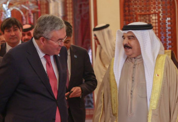 Kazakh FM officially visits Kingdom of Bahrain