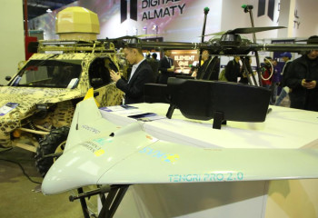 Цифровые разработки для армии были представлены на Digital Almaty