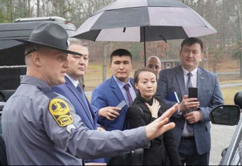 Казахстанские полицейские изучили опыт американских шерифов