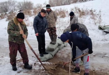 В Алматинской области снята угроза подтопления сельского округа