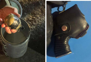 Пистолет и гранату в кармане мужчины обнаружили полицейские Астаны