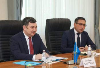 Дархан Қыдырәлі Халықаралық Түркі академиясының президентімен кездесті