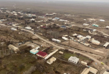 В районах Туркестанской области подвергшихся подтоплению ситуация стабильная