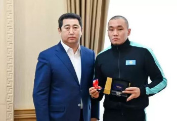 Парашаңғыдан әлем чемпионына пәтер берілді