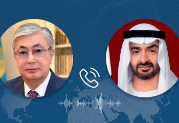 Тоқаев Біріккен Араб Әмірліктерінің президентімен сөйлесті