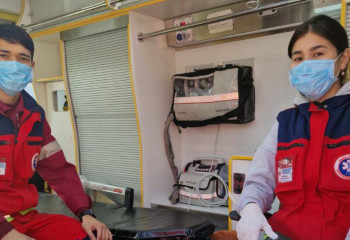 Жедел жәрдем қызметкерлері екі пациентті құтқарып қалды