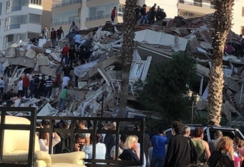 В Турции произошло землетрясение магнитудой более 7 баллов