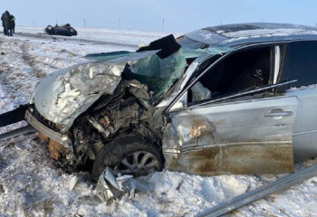 Два человека погибли в ДТП в Павлодарской области
