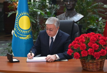 Мемлекет басшысы Қазақстандағы Түркия елшілігіне барды