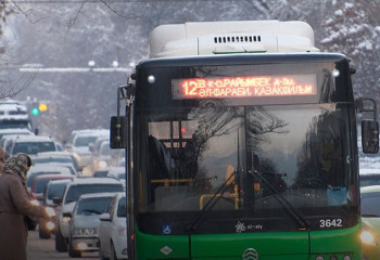 В Алматы временно изменят схемы автобусных маршрутов