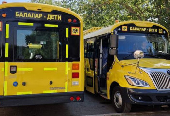 Ауыл мектептерінің автопаркі 47 автобуспен толықты