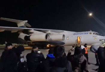 42 казахстанца вернулись из Турции на борту МЧС