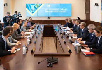 Нурлан Абдиров встретился с главой миссии БДИПЧ/ОБСЕ