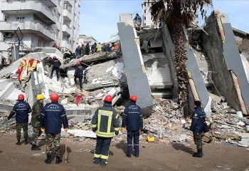 Түркияда зілзаладан көз жұмғандар саны 14 мыңнан асты