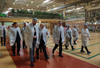 В Конаеве строят рыбопромышленный комплекс