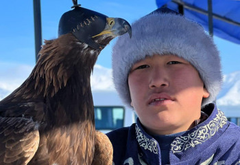 Стартовал чемпионат Казахстана по национальному виду спорта «Құсбегілік»