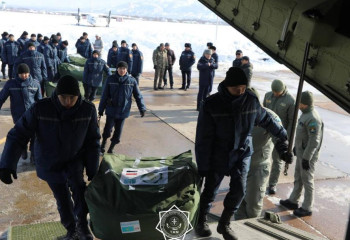 Қазақстан Сирияға гуманитарлық көмек жіберді