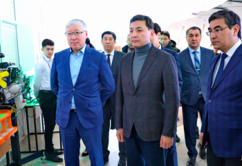 Алтай Көлгінов Ұлытау облысына жұмыс сапарымен барды