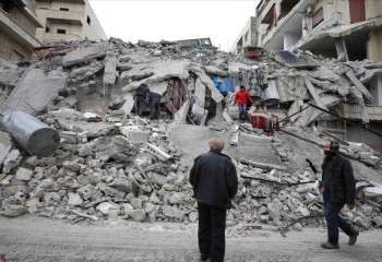 Түркия мен Сирияда зілзаладан қаза тапқандар саны 23 мыңнан асты