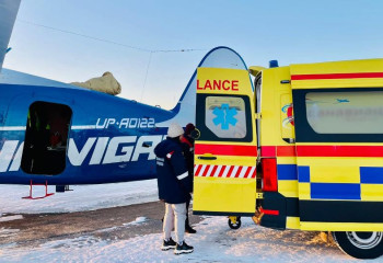 Қарағанды облысында медициналық авиация желісі бойынша 194 ұшу орындалды