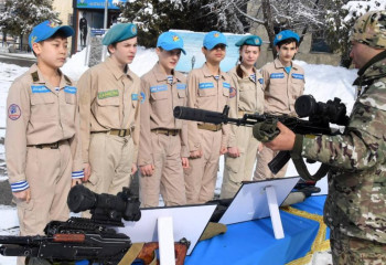 Отбор команд для участия в военно-патриотическом сборе «Айбын» в Алматы