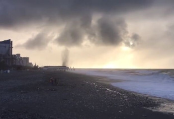 В Батуми взорвалась морская мина