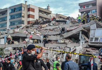 Жители Турции благодарят казахстанских спасателей