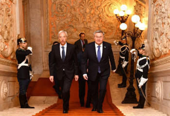 Мухтар Тлеуберди прибыл с визитом в Португалию