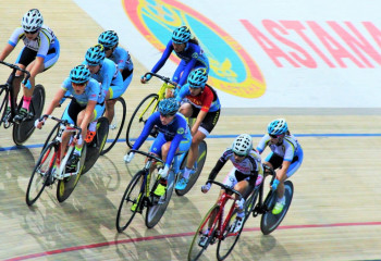 В Астане стартовал открытый чемпионат Казахстана по велоспорту