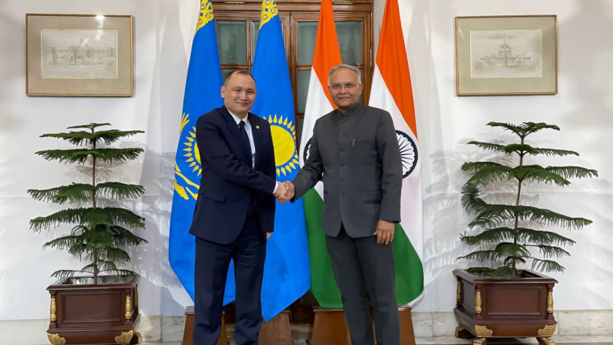 Kazakhstan and India agreed on further deepening strategic partnership