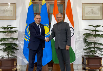 Kazakhstan and India agreed on further deepening strategic partnership