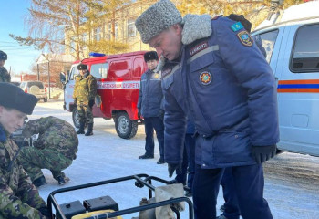 Қостанай облысы ТЖД техникалардың су тасқынына дайындығын тексерді