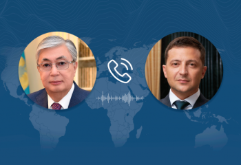 Мемлекет басшысы Украина Президенті Владимир Зеленскиймен телефон арқылы сөйлесті