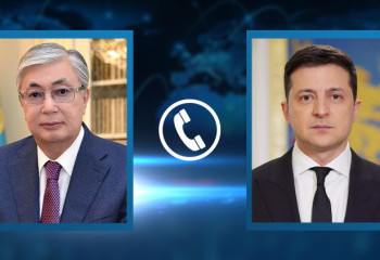 Телефонный разговор Токаева с  Зеленским состоялся по инициативе украинской стороны