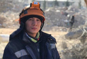 Түркияда іздеу-құтқару жұмыстарына қатысып жатқан ТЖМ құтқарушылары