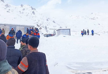 Три человека пострадали из-за схода лавин в Кыргызстане